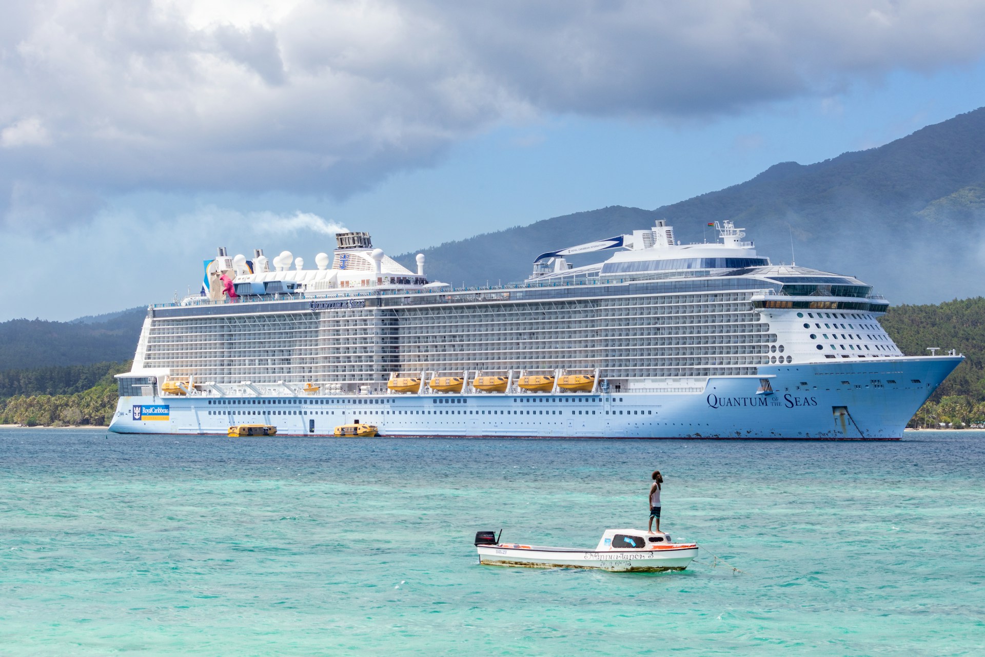 The Quantum of the Seas cruise ship