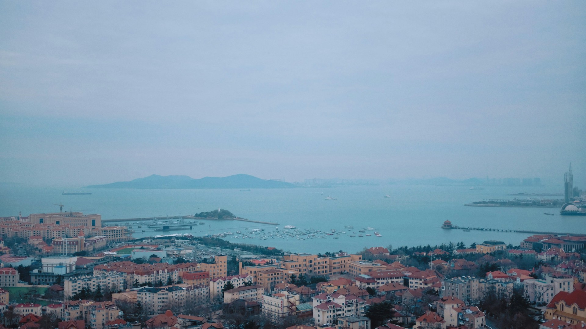 Qingdao coastline