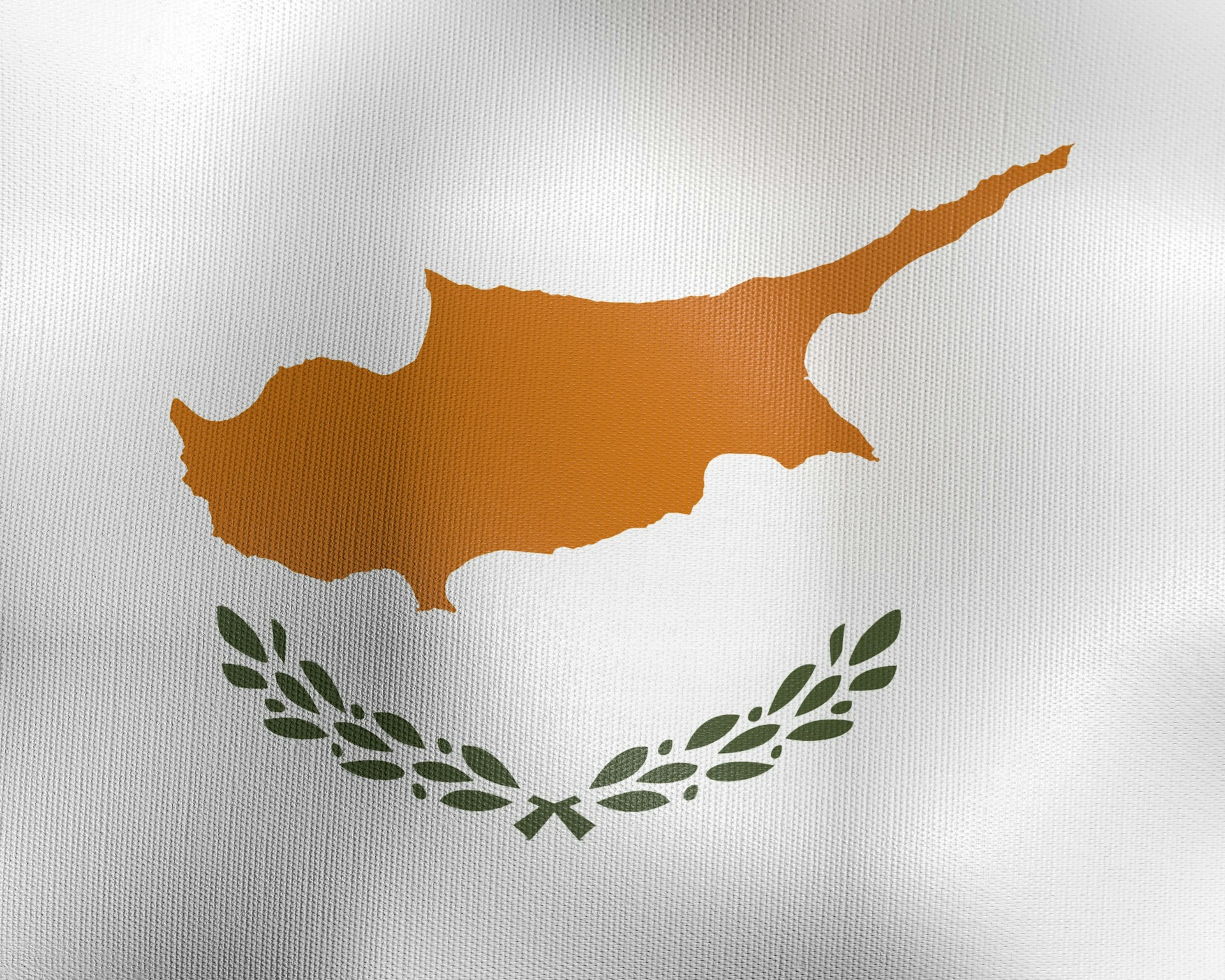 The flag of Cyrpus