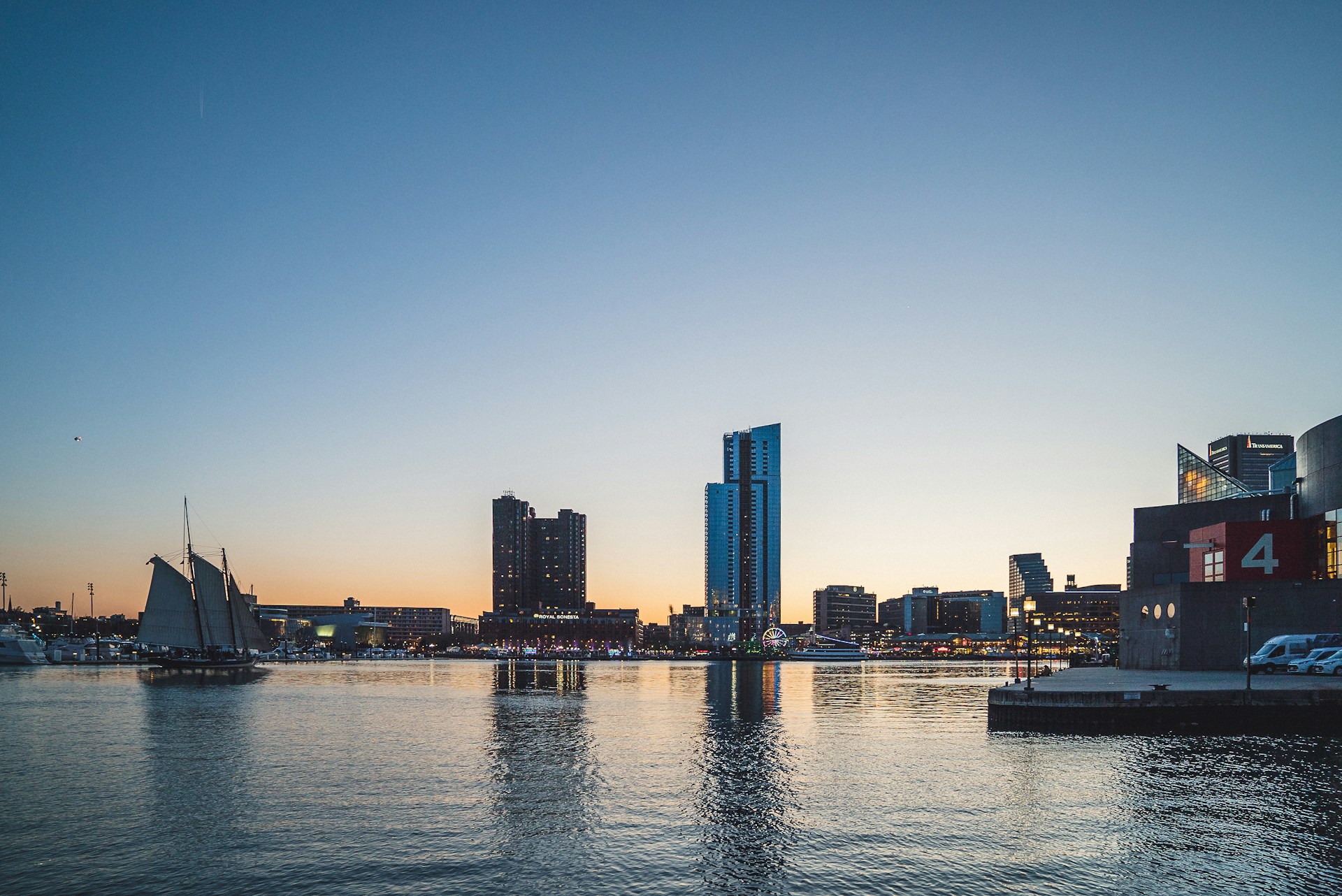 Baltimore as seen from the water