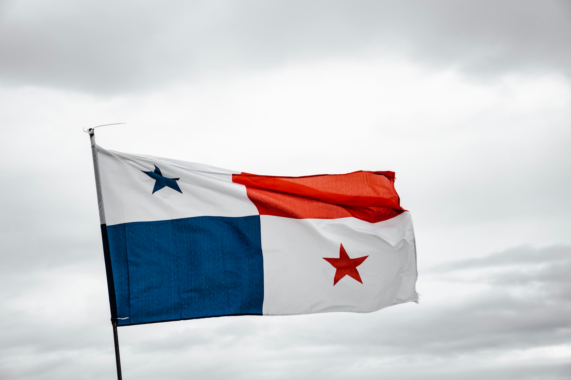 The Panamanian flag