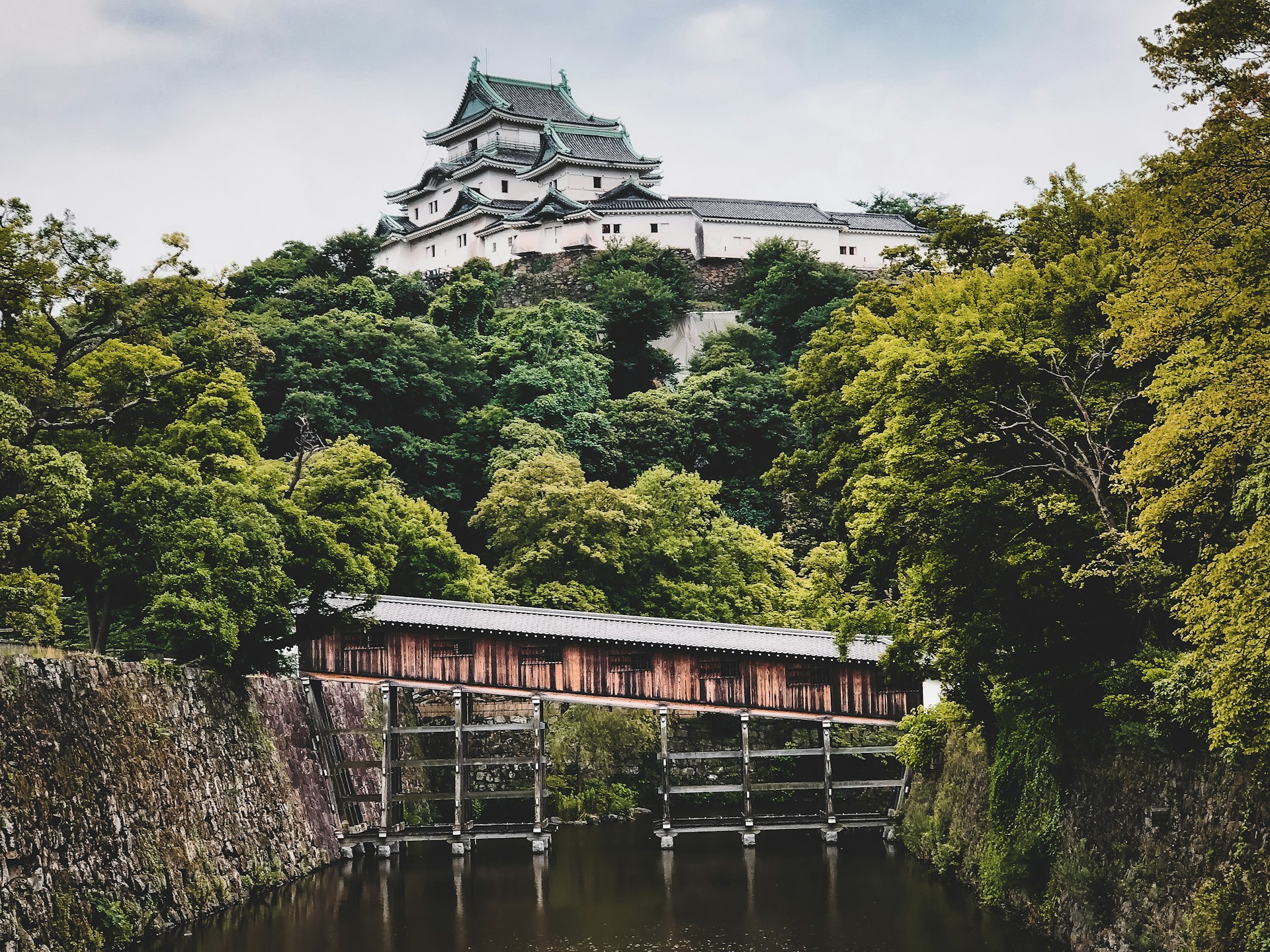 a castle in Japan