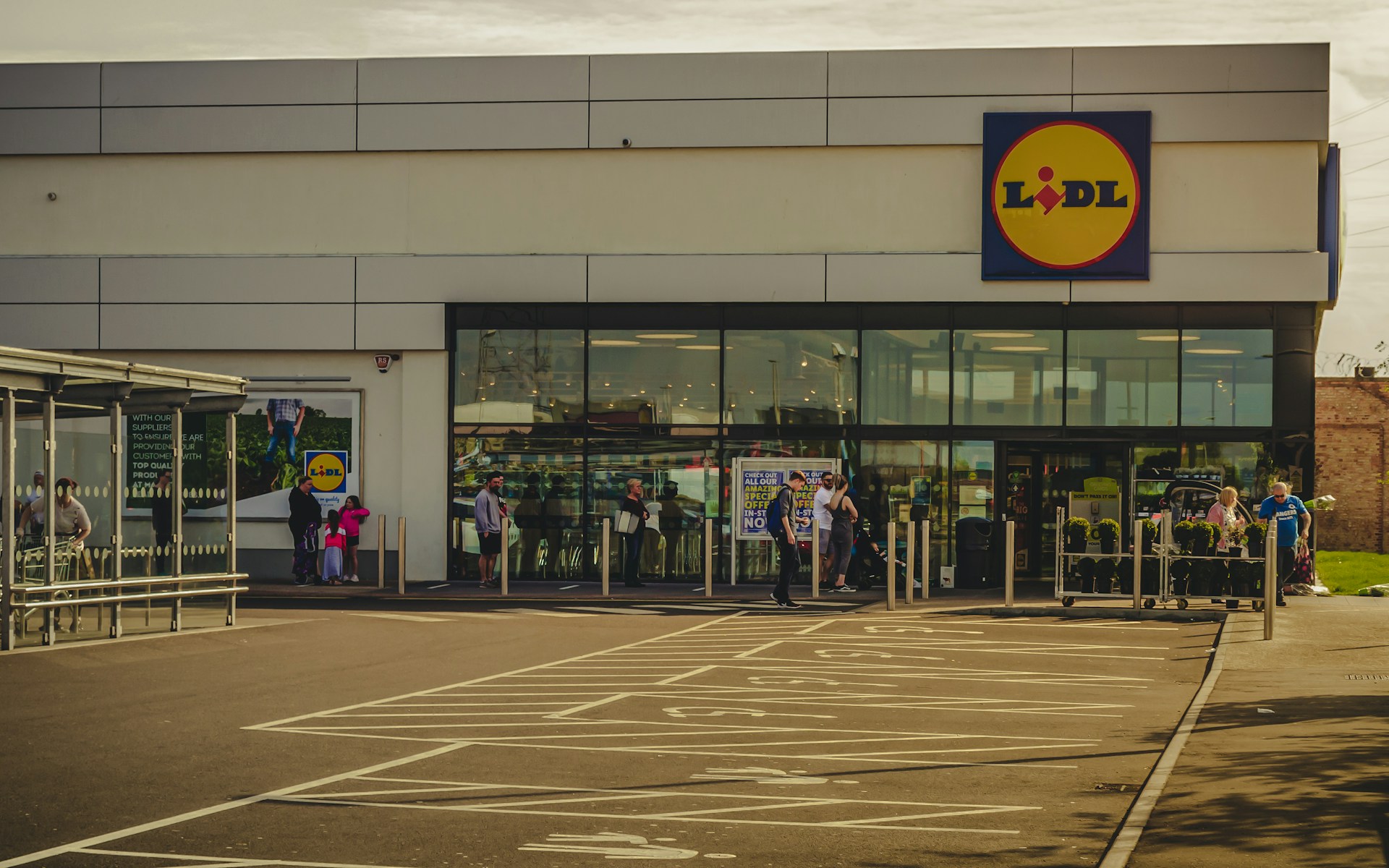 A Lidl supermarket