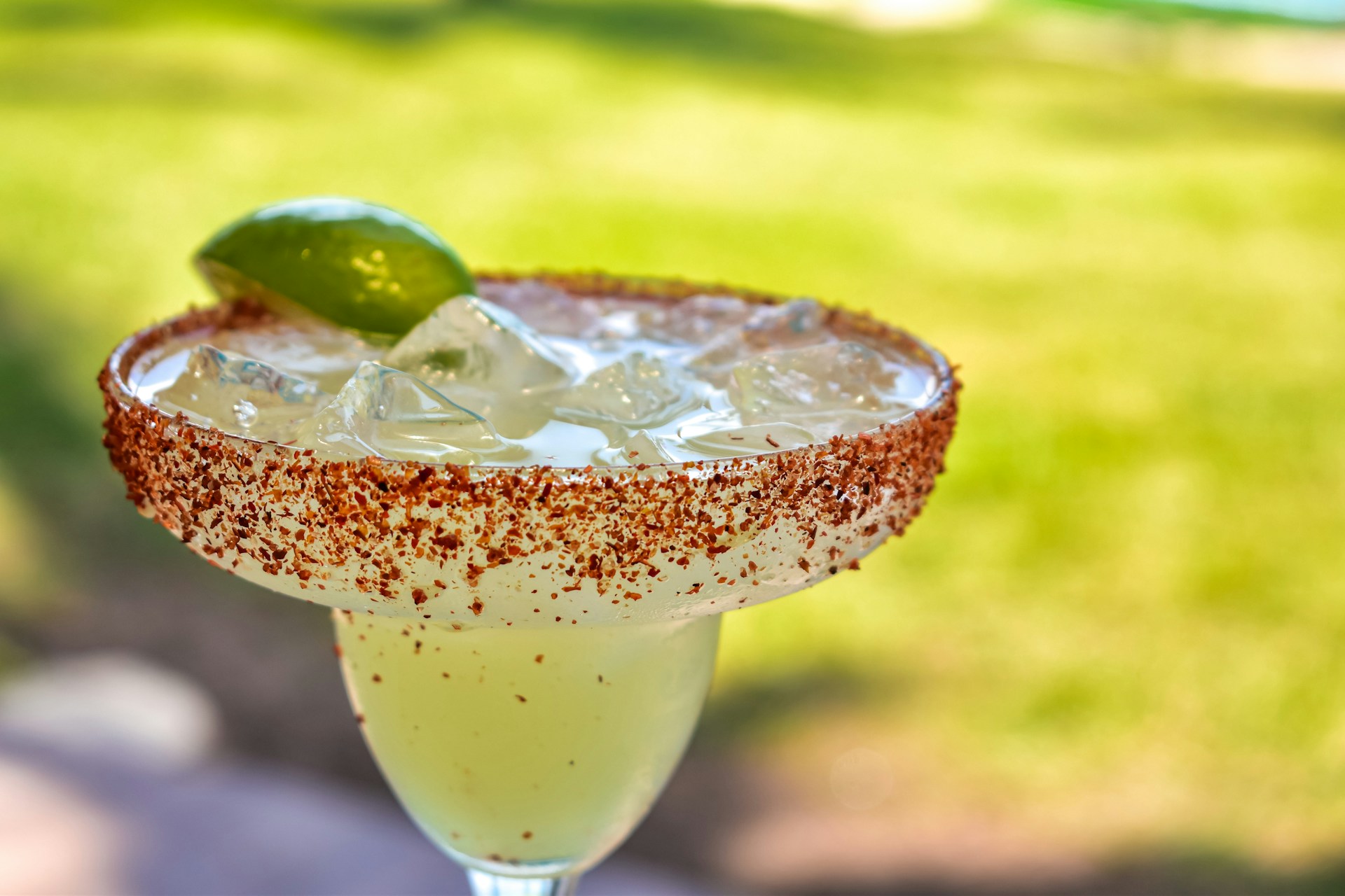 A margarita cocktail