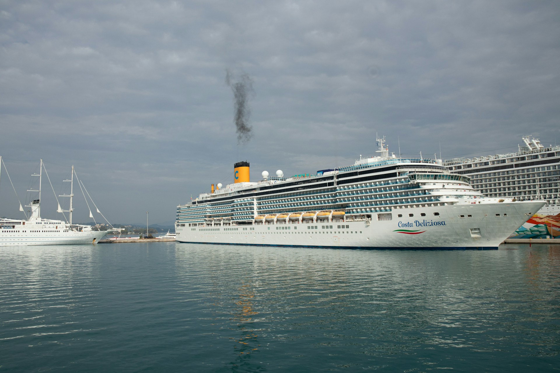 The Costa Deliziosa cruise ship