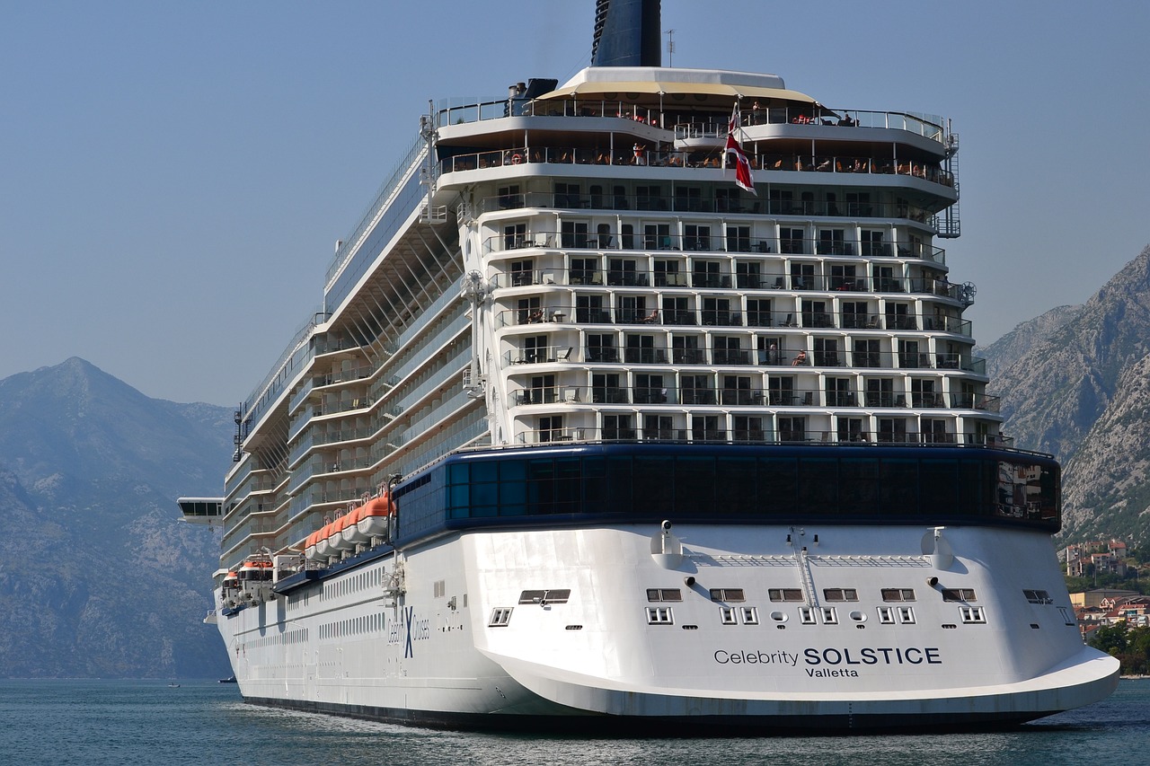 The Celebrity Solstice cruise ship