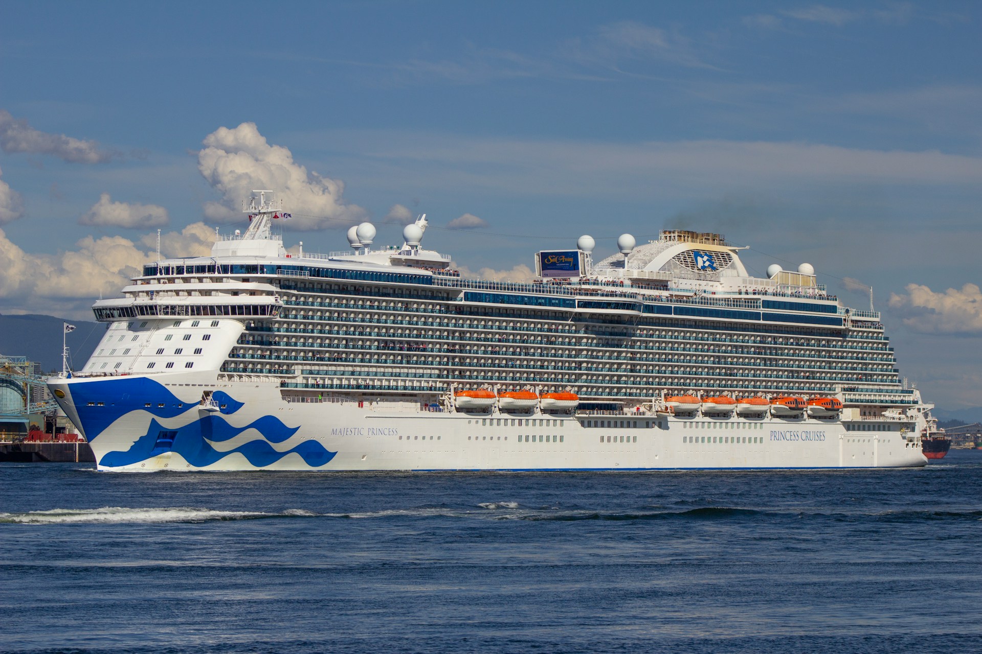 The Majestic Princess cruise ship