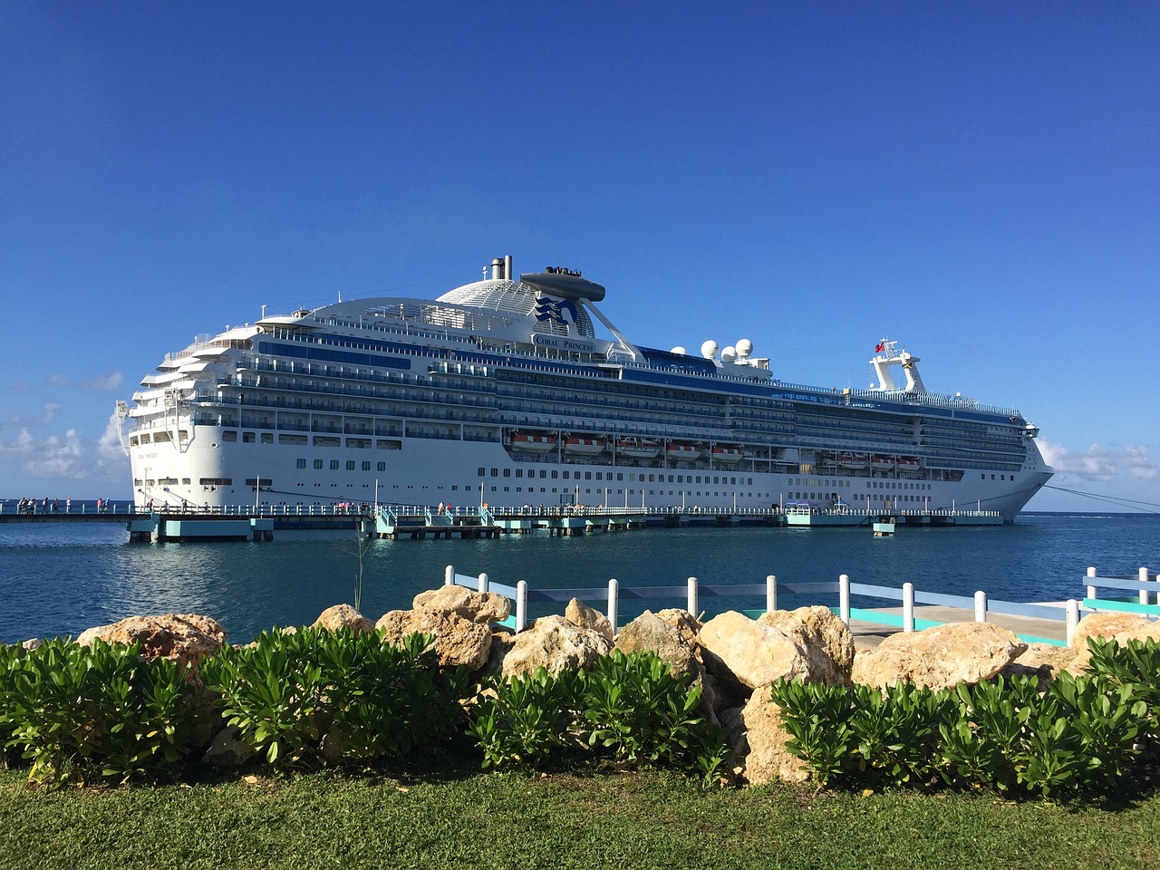 The Coral Princess cruise ship