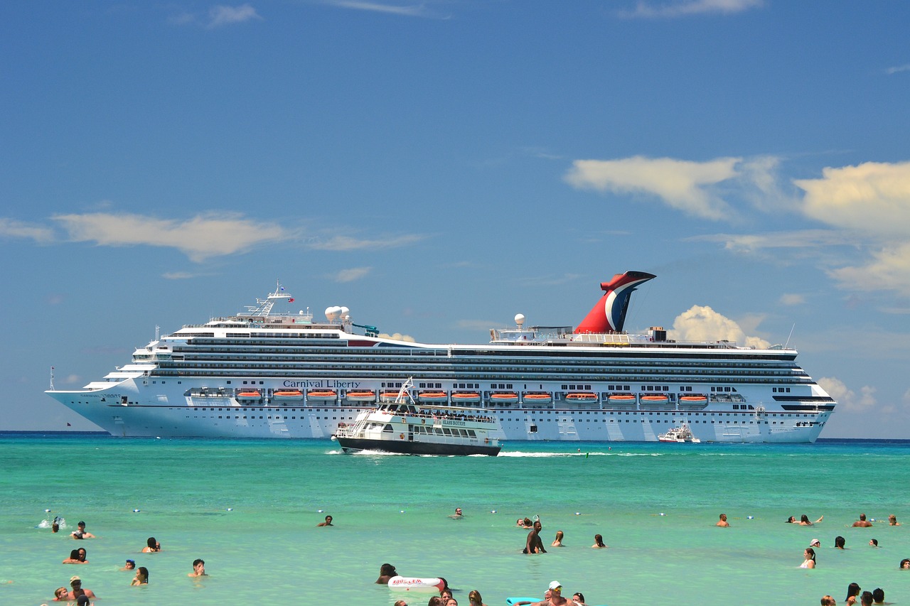 A Carnival cruise ship