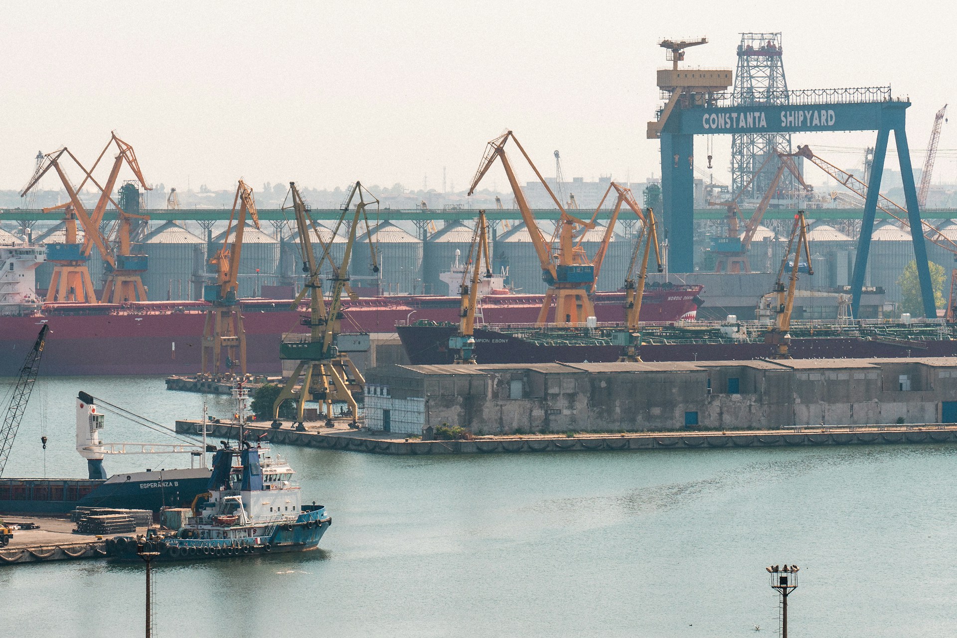 Constanta Port, Romania