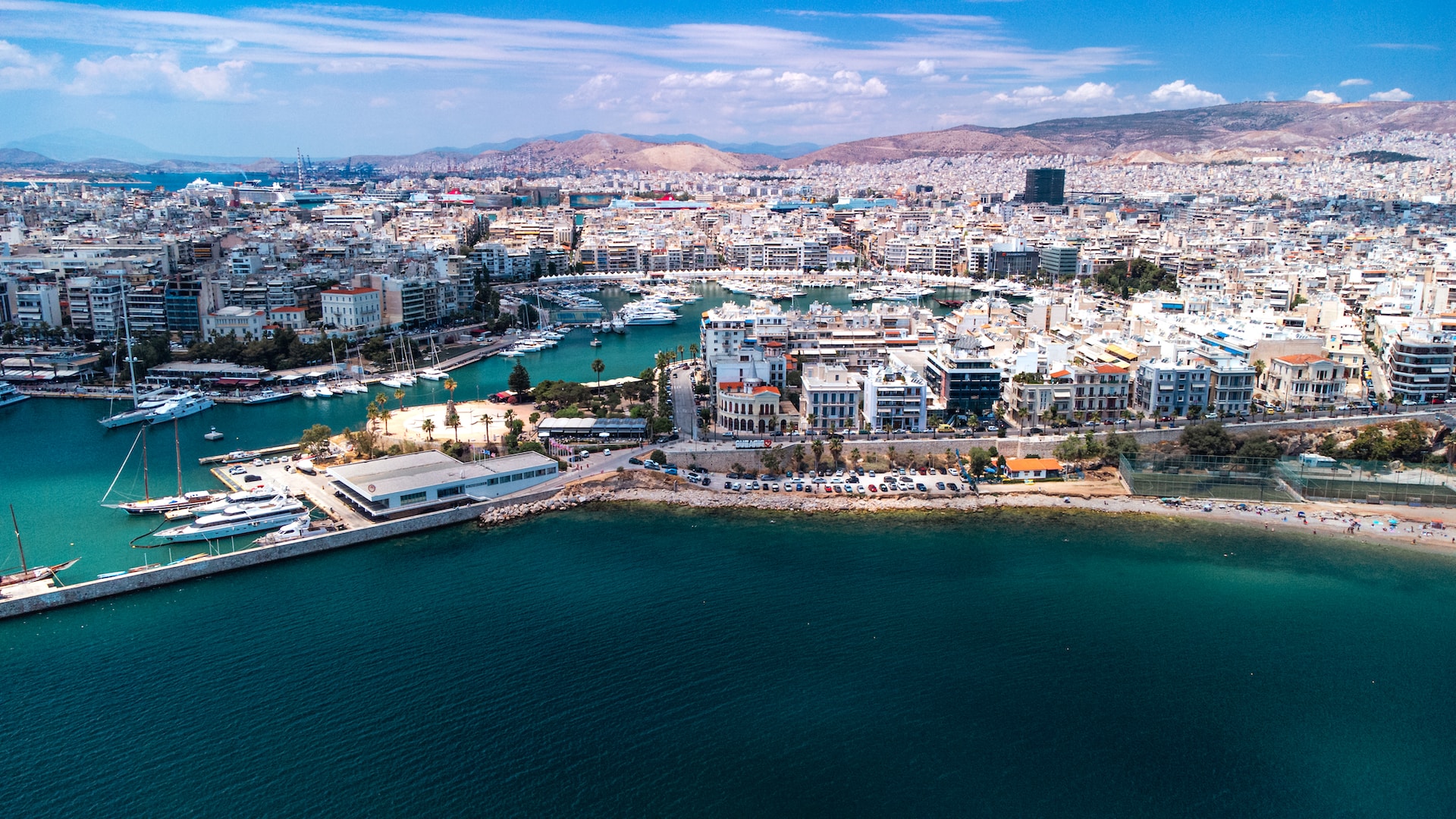 Piraeus Port in Athens