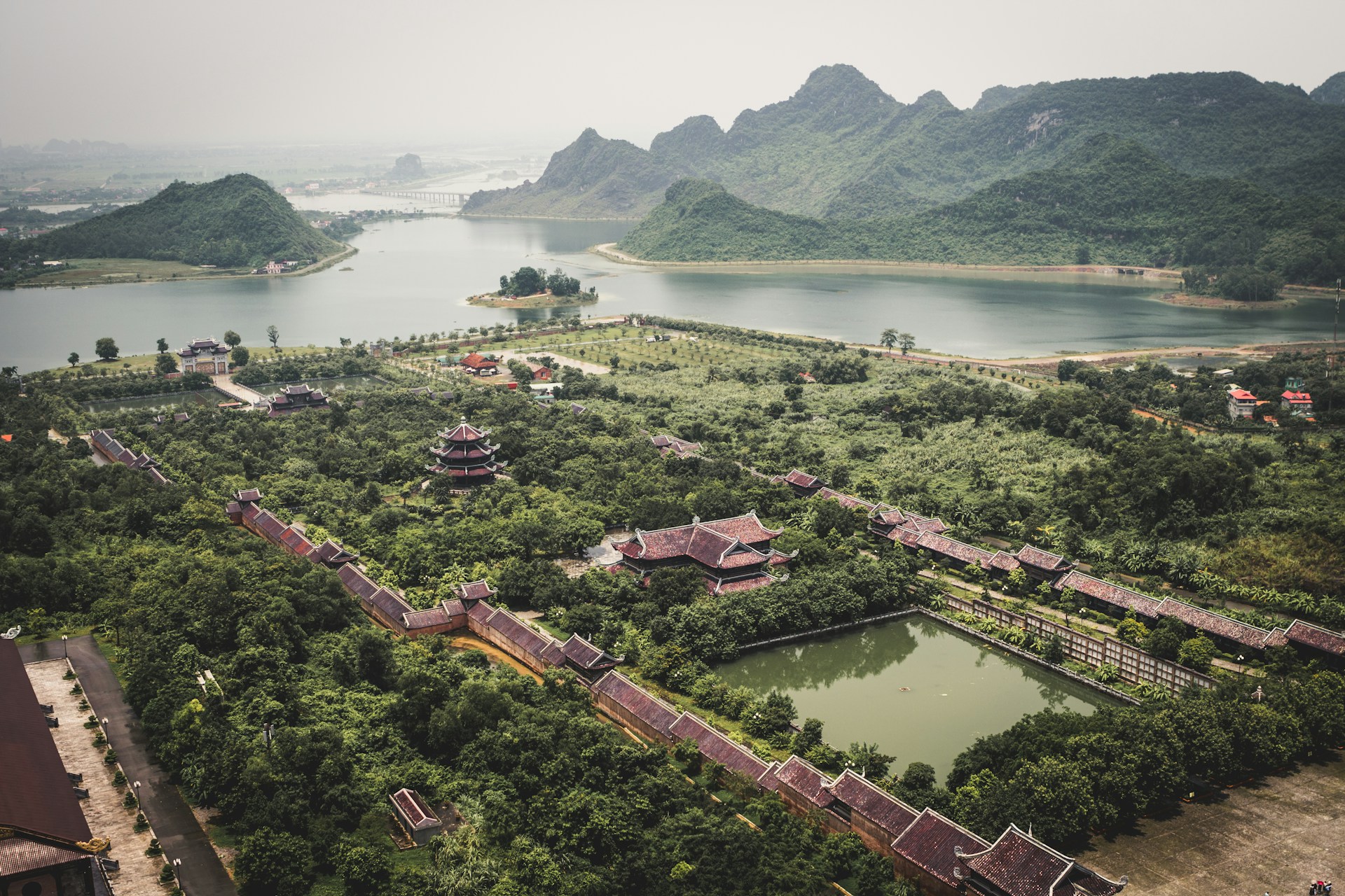 The Vietnamese coastline