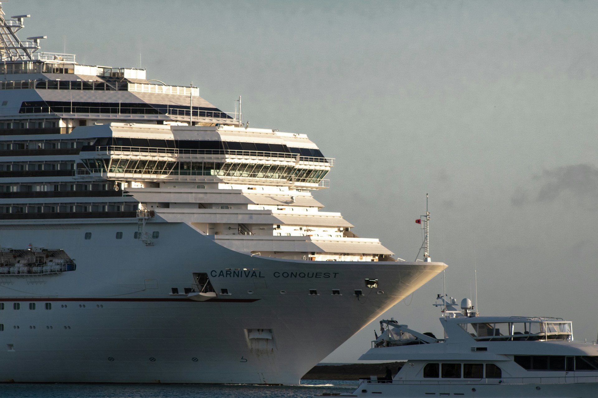 A Carnival cruise ship