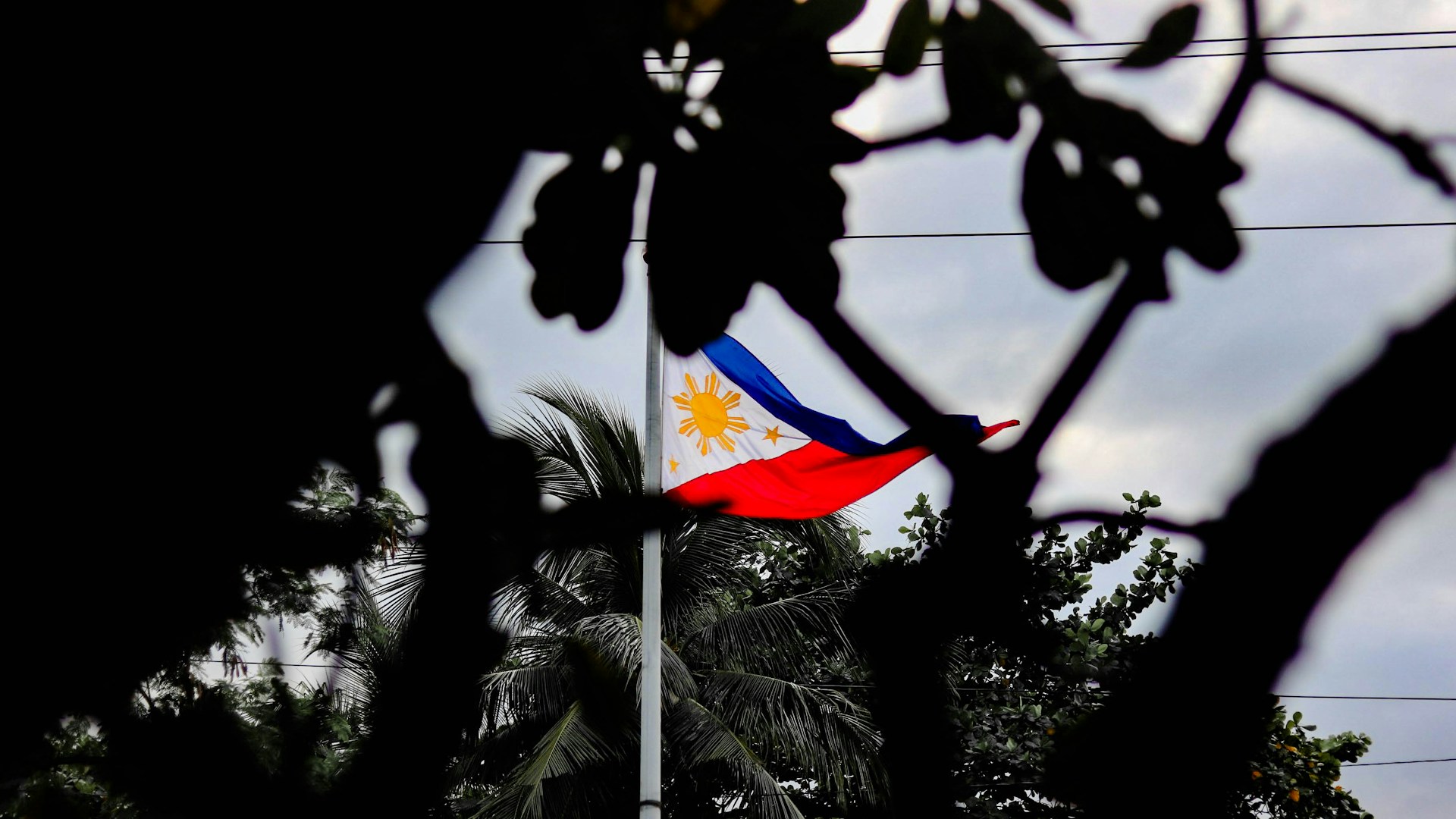 The flag of the Philippines