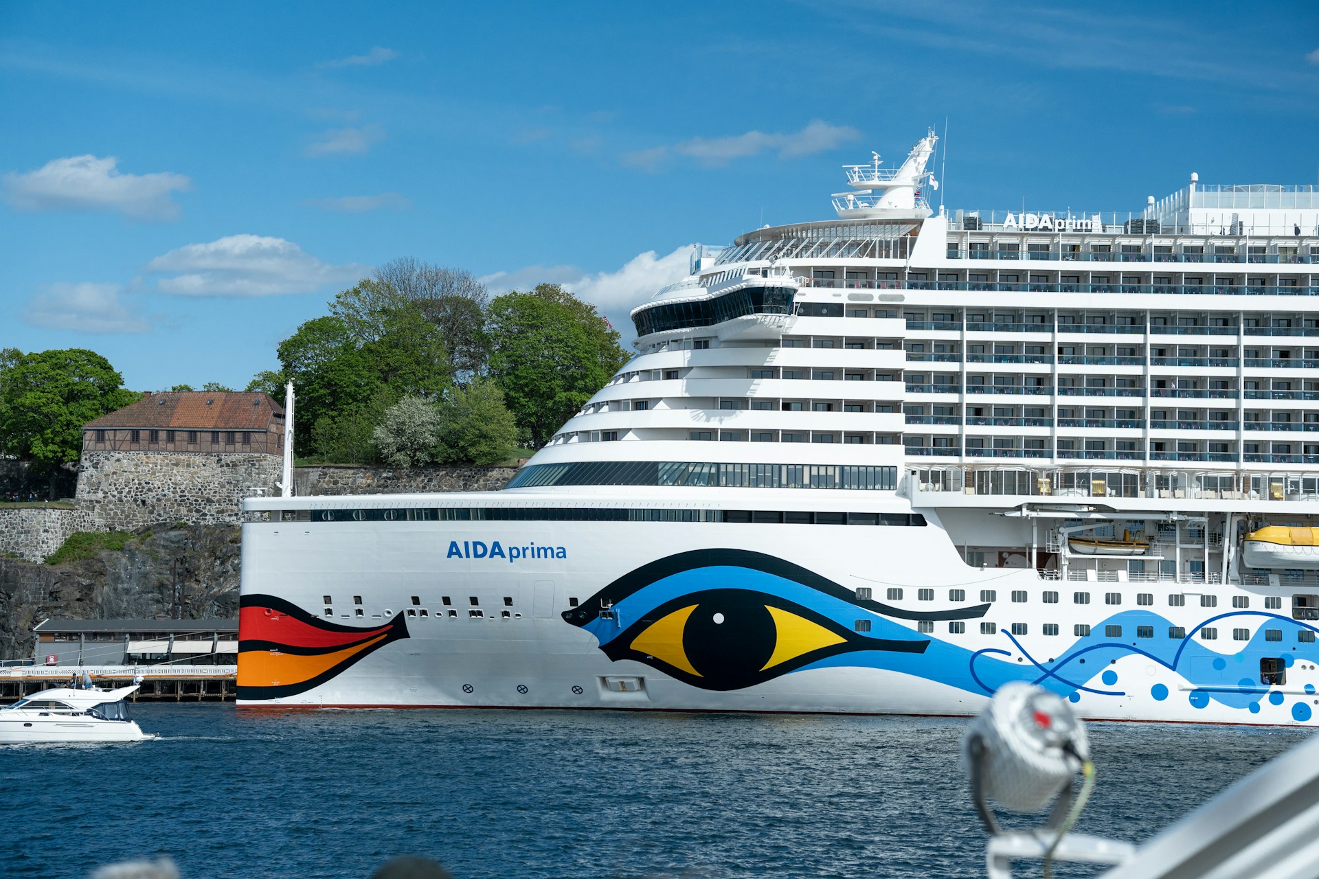 The AIDAprima cruise ship