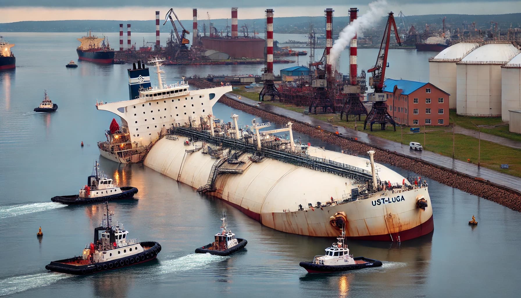 Crude Oil Tanker Koala Runs Aground After Engine Explosions