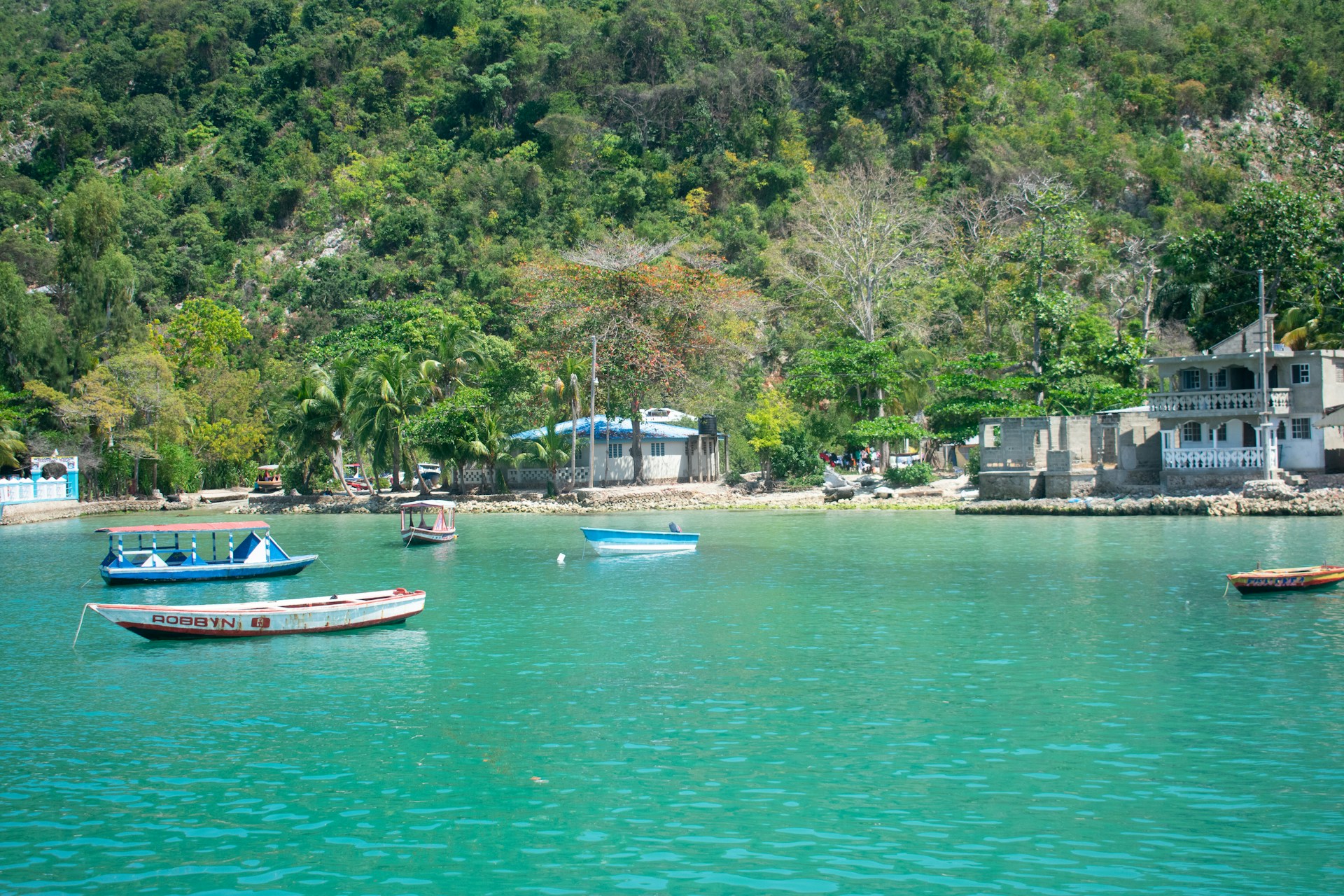 The island of Labadee, Haiti