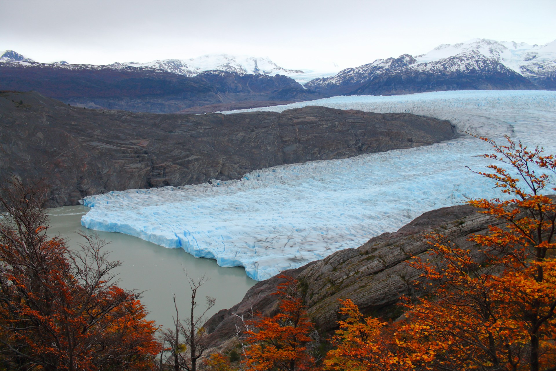 The Patagonian mountains, Chile