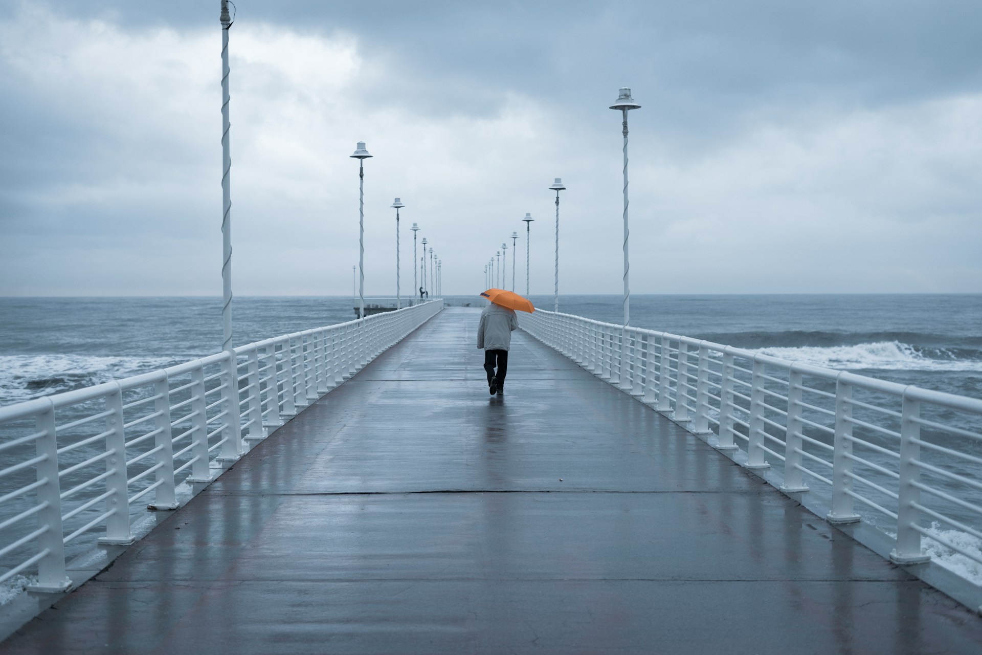 The Marina di Massa pier