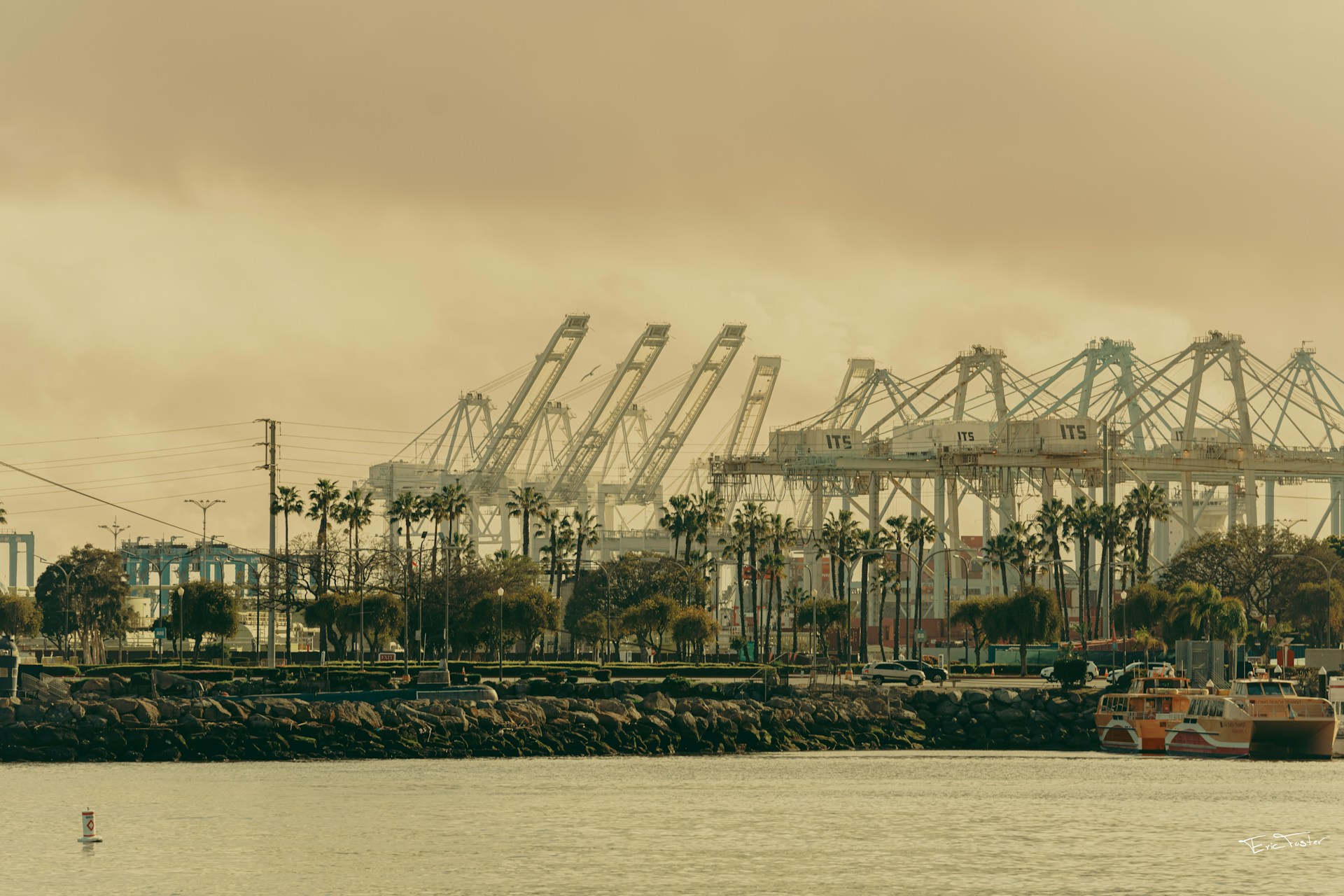 Long Beach container terminal