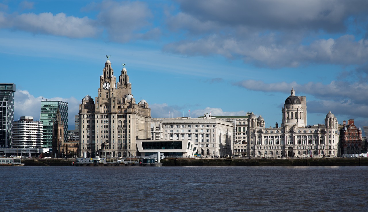 The city of Liverpool, UK