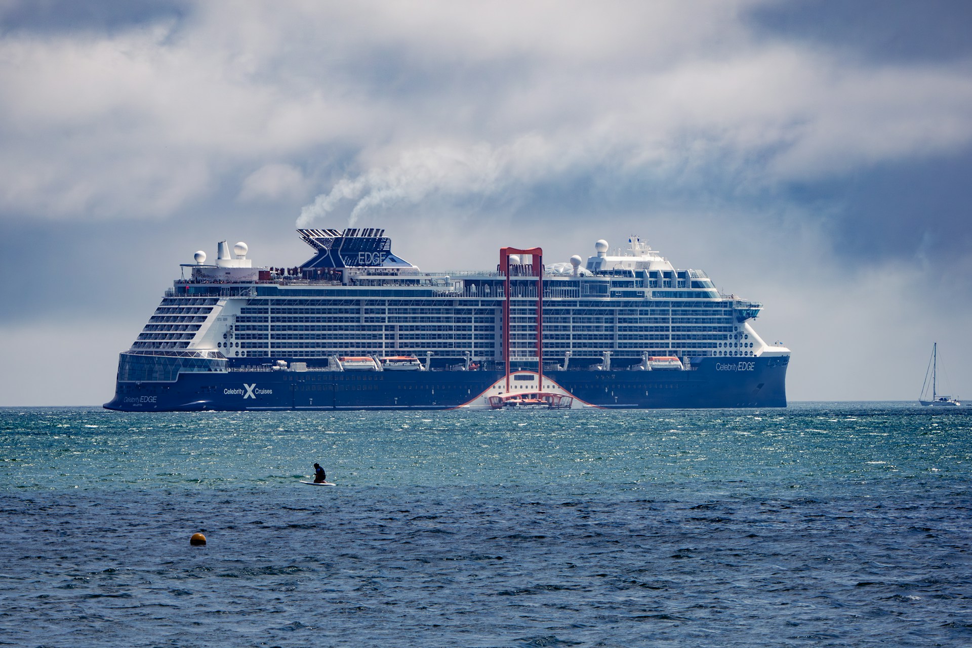 The Celebrity Edge cruise ship