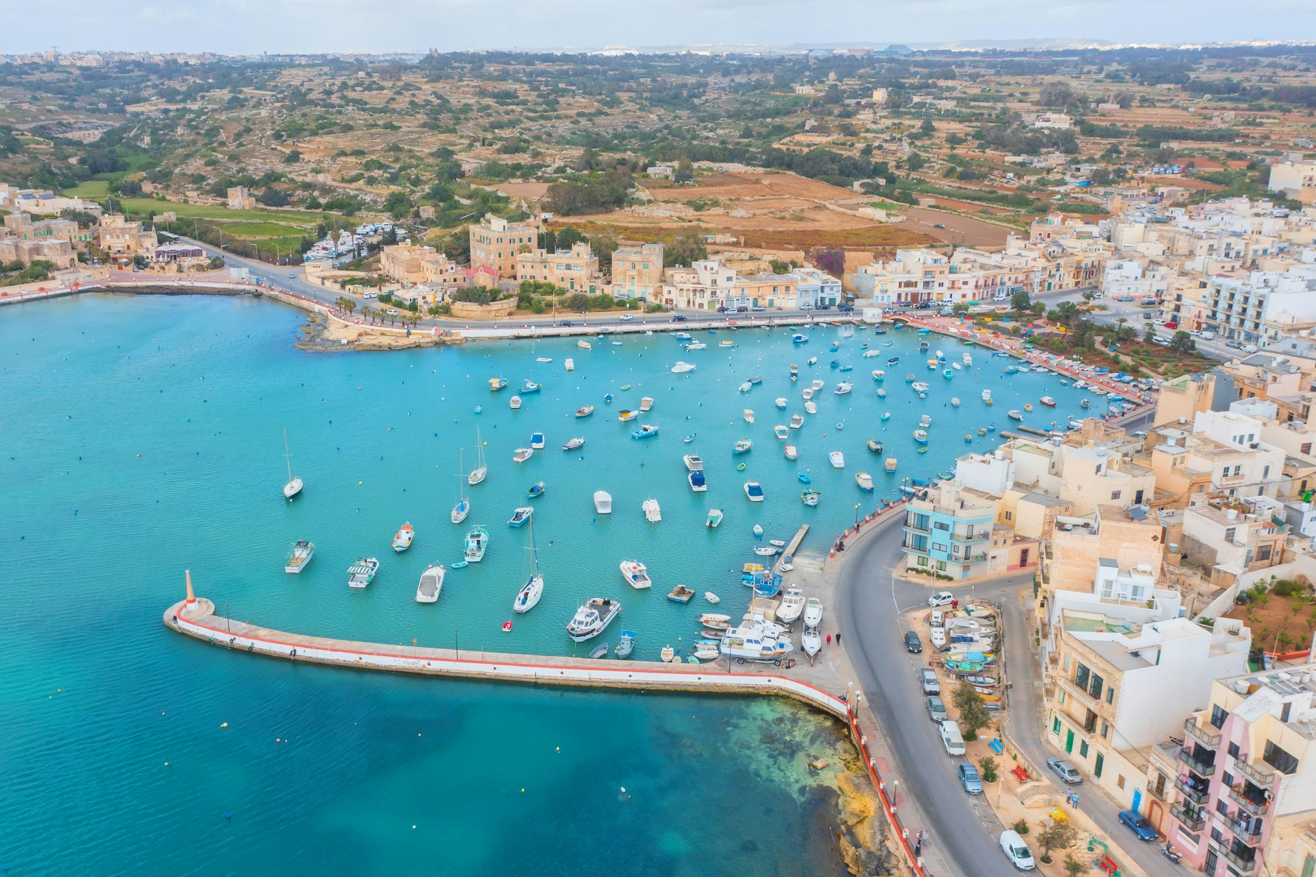 A harbor in Malta