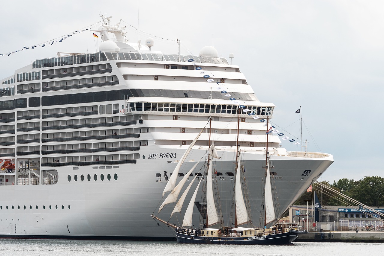 The MSC Poesia cruise ship