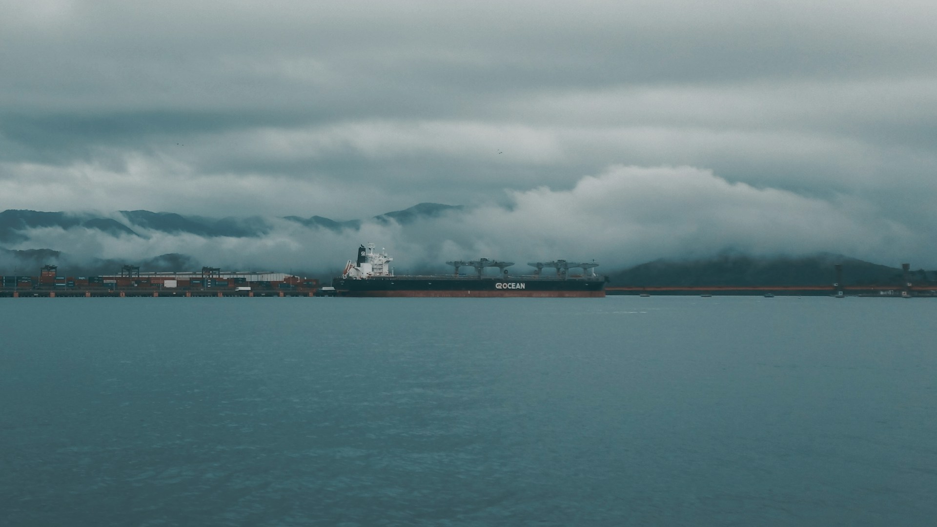 Santos Port in Brazil